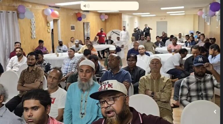 পুলিশ প্রহরায় অনুষ্ঠিত হলো বাফেলো বিএনপির আলোচনা সভা!