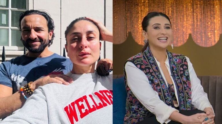 সাইফ-কারিনার প্রেমের কথা শুনে চোখ কপালে কারিশমার