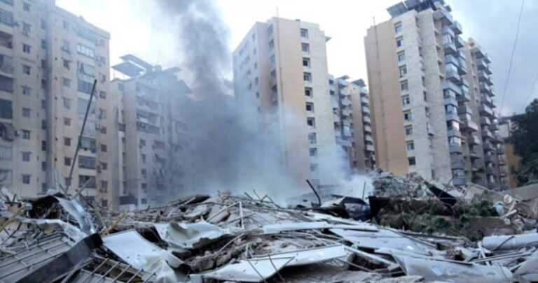 বৈরুতের কাছে হিজবুল্লাহর বিভিন্ন লক্ষ্যবস্তুতে হামলা ইসরাইলের