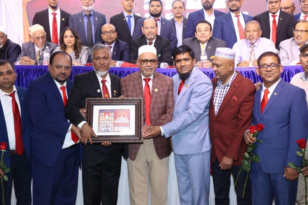 বাংলাদেশ সোসাইটির নবনির্বাচিত ‘সেলিম-আলী’ প্যানেলকে লালগালিচা সংবর্ধনা 1 Jalalabad B H Honored Selim Ali Panel 25 Nov 2024 Pic 08