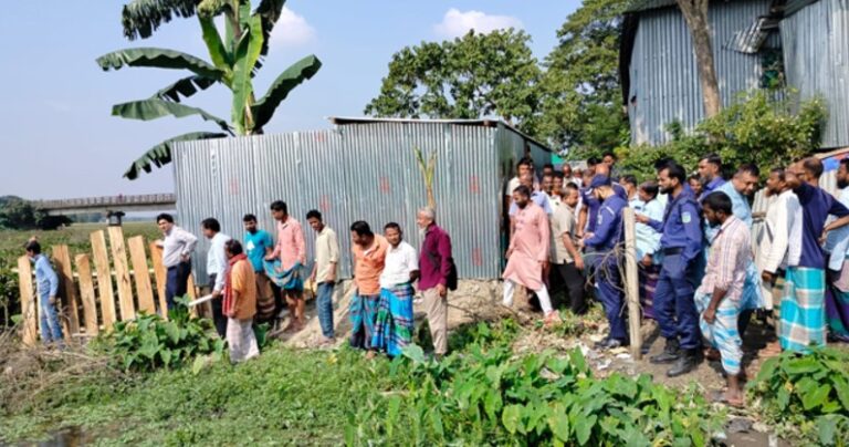 ৪০ বছর পর শ্মশানের জমি বুঝে পেল হিন্দু ধর্মাবলম্বীরা