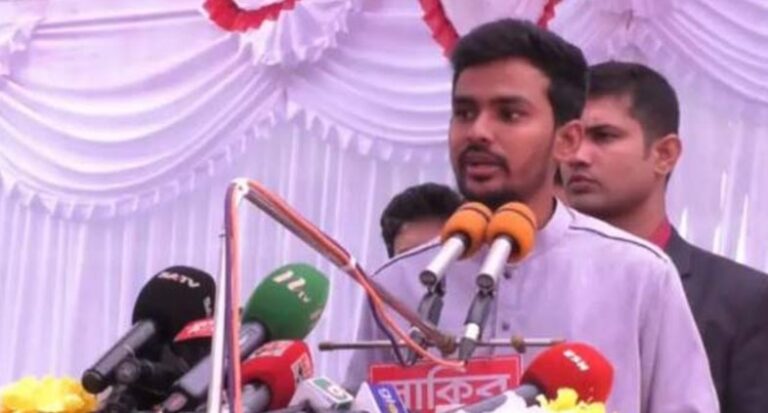 রাষ্ট্রদ্রোহের ঘটনায় যুক্ত থাকলে ছাড় দেয়া হবে না : আসিফ মাহমুদ