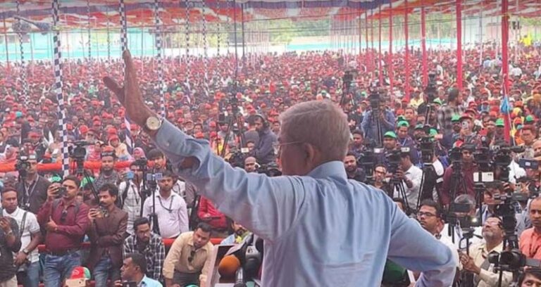 বিএনপি নির্বাচন চায় দেশকে রক্ষার জন্য : মির্জা ফখরুল