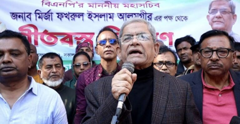 সন্ত্রাসী ও গণহত্যার সাথে জড়িতদের বিএনপিতে জায়গা নেই : মির্জা ফখরুল