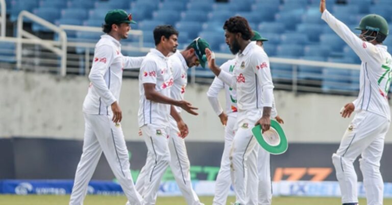 ১৫ বছর পর ওয়েস্ট ইন্ডিজের বিপক্ষে টেস্ট জয় বাংলাদেশের
