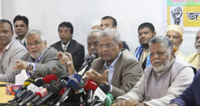 মানুষের ধারণা সরকার ইচ্ছাকৃত নির্বাচনে বিলম্বিত করছে : মির্জা ফখরুল