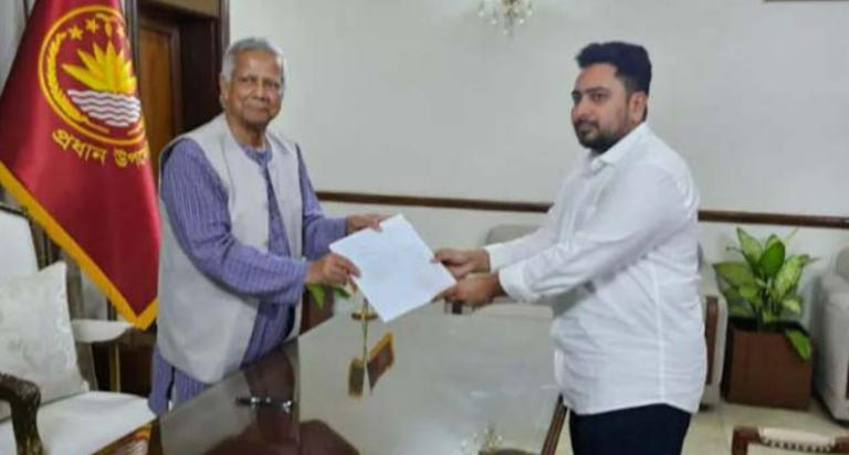 অন্তর্বর্তী সরকারের উপদেষ্টা পরিষদ থেকে পদত্যাগ করলেন নাহিদ ইসলাম