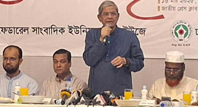 যত দ্রুত সম্ভব নির্বাচন দেয়া উচিত : মির্জা ফখরুল