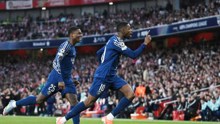 আর্সেনালকে হারিয়ে ফাইনালের পথে এগিয়ে পিএসজি