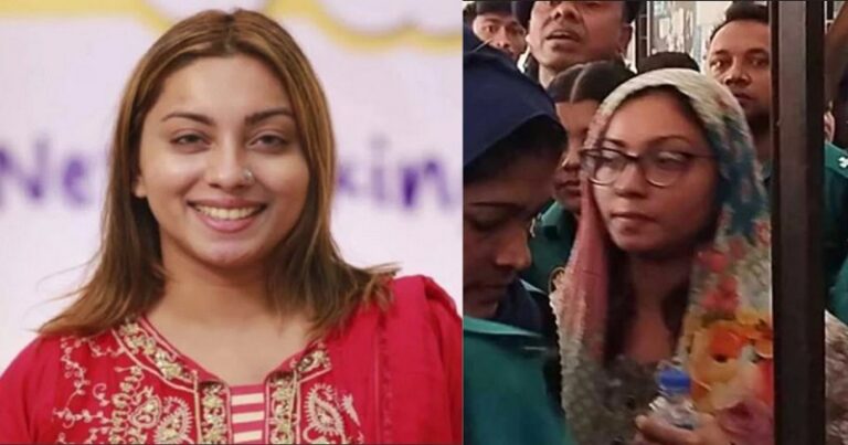 প্রতারণা ও চাঁদাবাজির মামলায় মেঘনা আলম গ্রেফতার