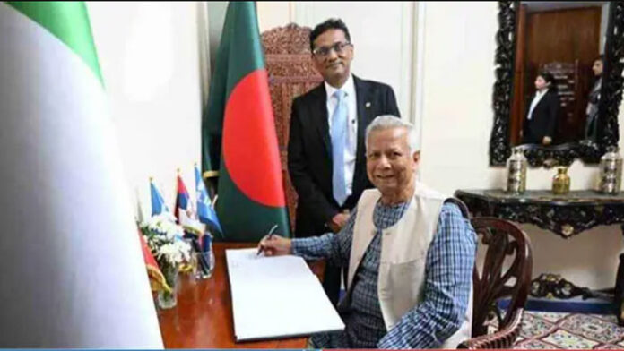 রোমে বাংলাদেশ হাউস পরিদর্শন করলেন প্রধান উপদেষ্টা রোমে বাংলাদেশ হাউস পরিদর্শন করলেন প্রধান উপদেষ্টা