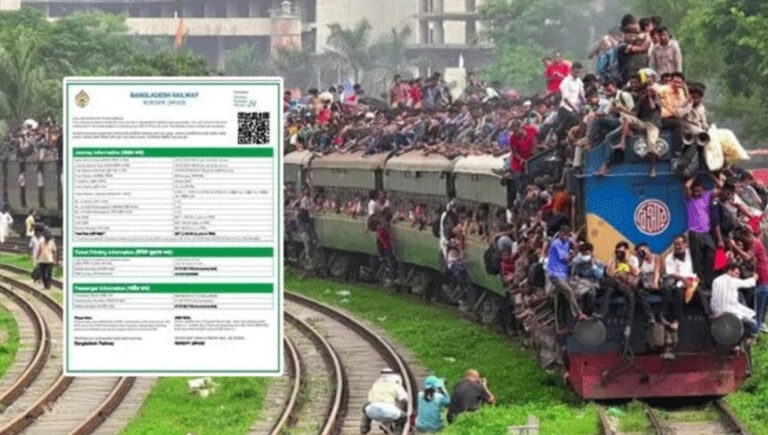 ঈদুল আজহায় ট্রেনযাত্রা: ১ জুনের টিকিট বিক্রি শুরু
