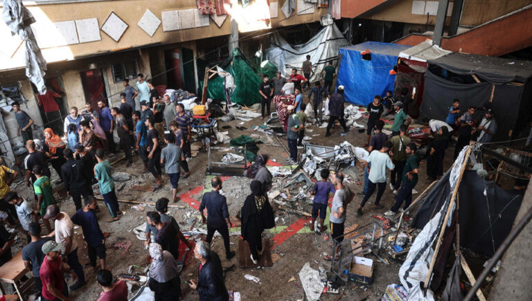 গাজায় স্কুলে ইসরায়েলি হা/মলায় নি/হত ১৯