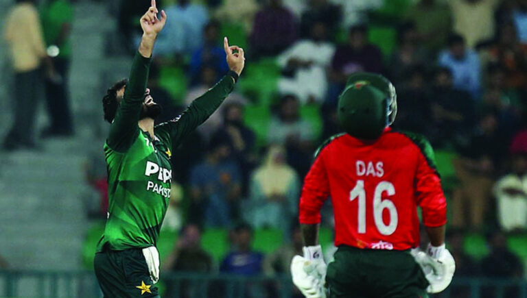 চিরচেনা ব্যাটিং ব্যর্থতায় পাকিস্তানের কাছে হারলো বাংলাদেশ