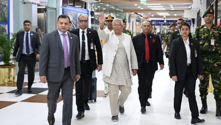 জাপানের উদ্দেশে ঢাকা ছেড়েছেন ড. ইউনূস