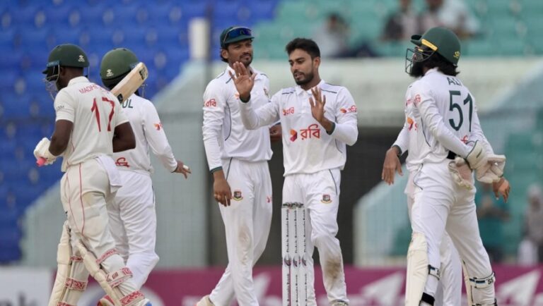 জিম্বাবুয়েকে ইনিংস ব্যবধানে হারাল বাংলাদেশ