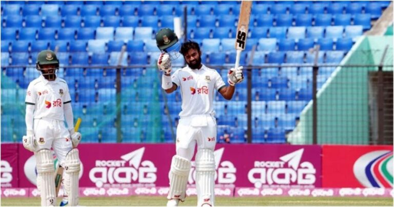 দ্বিতীয় সেশনে সাদমানের দুর্দান্ত সেঞ্চুরি