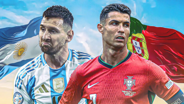 পায়ের জাদুতে ফুটবলবিশ্বের দুই যাদুকর