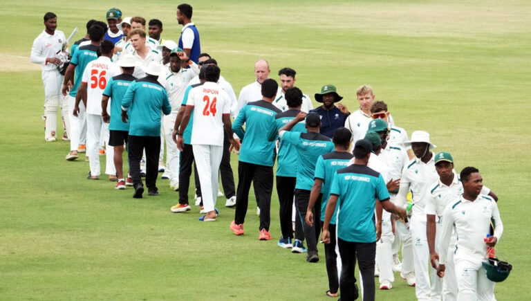 বাংলাদেশ-দক্ষিণ আফ্রিকার প্রথম চারদিনের ম্যাচ ড্র