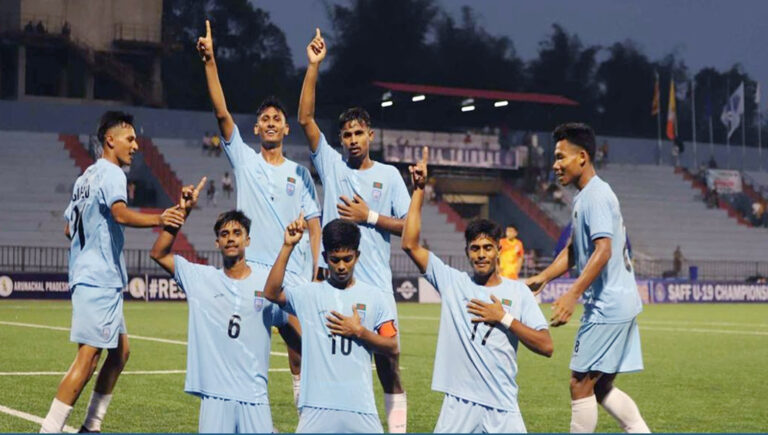 ভুটানকে হারিয়ে সেমিফাইনালে বাংলাদেশ