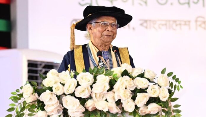 শিক্ষার্থীদের নতুন বিশ্ব গড়ার স্বপ্ন দেখার আহ্বান প্রধান উপদেষ্টার শিক্ষার্থীদের নতুন বিশ্ব গড়ার স্বপ্ন দেখার আহ্বান প্রধান উপদেষ্টার