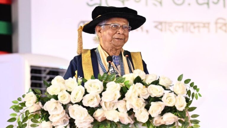 শিক্ষার্থীদের নতুন বিশ্ব গড়ার স্বপ্ন দেখার আহ্বান প্রধান উপদেষ্টার