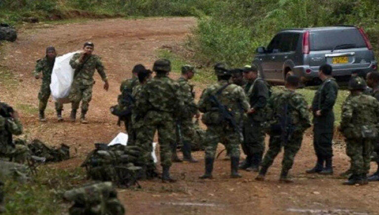 কলম্বিয়ায় ৫৭ সেনা সদস্যকে অপহরণ