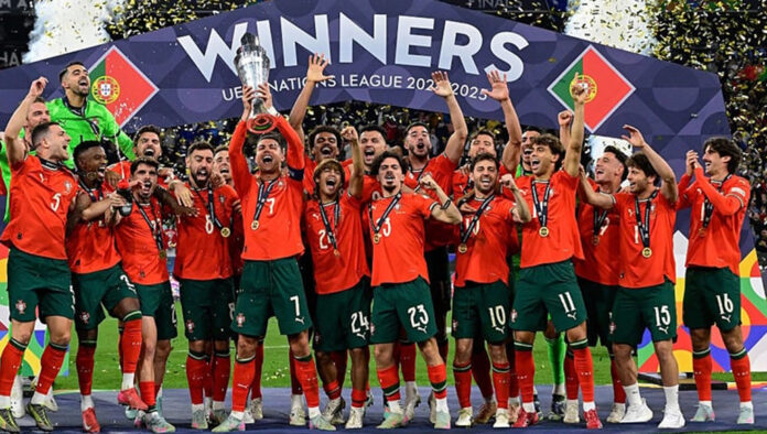 নেশনস লিগের দ্বিতীয় শিরোপা রোনালদোর