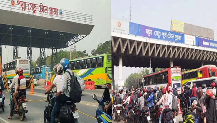 পদ্মা-যমুনা সেতুতে একদিনে সর্বোচ্চ টোল আদায়ের রেকর্ড