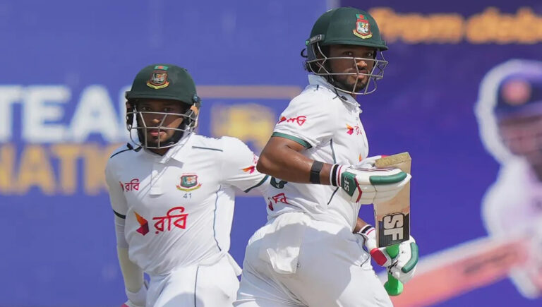 মাত্র ৩ রানের জন্য রেকর্ড গড়া হলো না শান্ত-মুশফিক জুটির