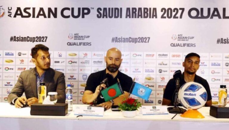 সিঙ্গাপুরের বিপক্ষে আক্রমণাত্মক ফুটবলই খেলবে বাংলাদেশ