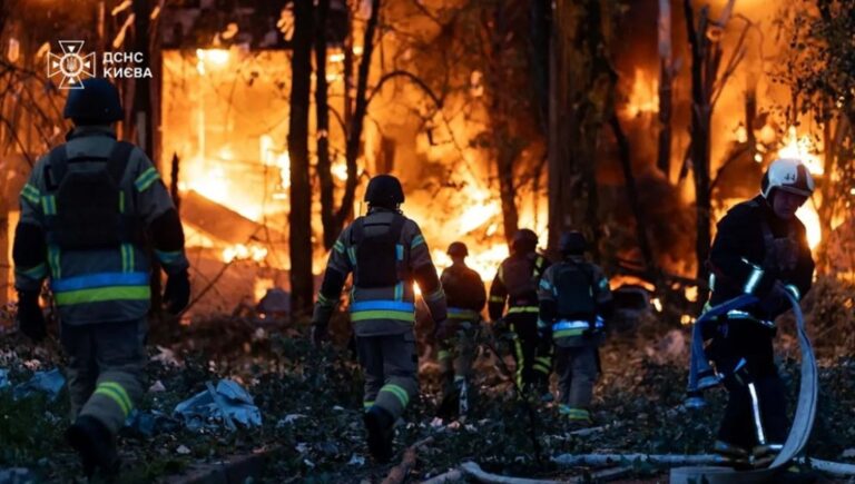 ইউক্রেনে রাশিয়ার ভয়াবহ ড্রোন হামলা