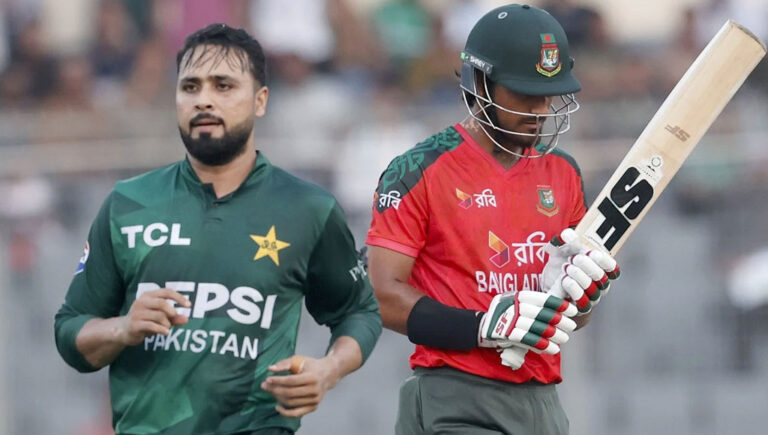 পাওয়ার প্লেতেই ৪ উইকেট নেই বাংলাদেশের