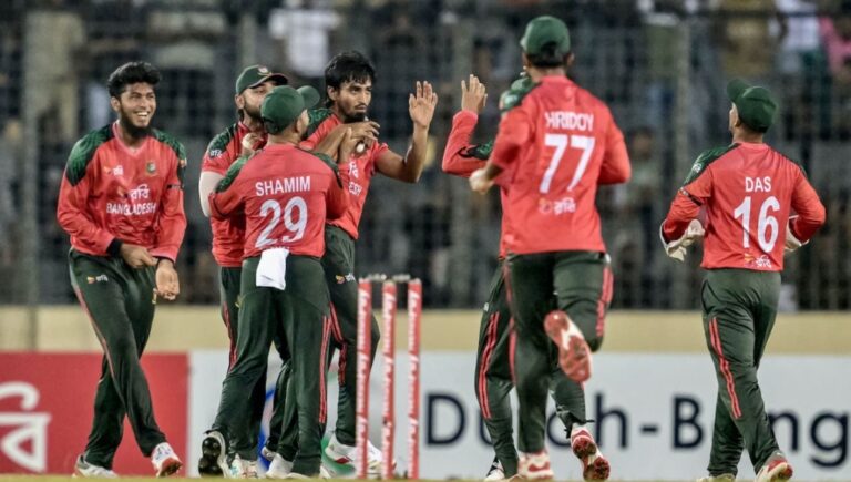 পাকিস্তানকে হারিয়ে সিরিজ জয় বাংলাদেশের