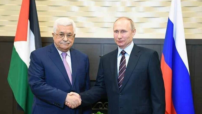 ফিলিস্তিনকে রাষ্ট্র হিসেবে স্বীকৃতির বিষয়টি বিবেচনা করছে রাশিয়া