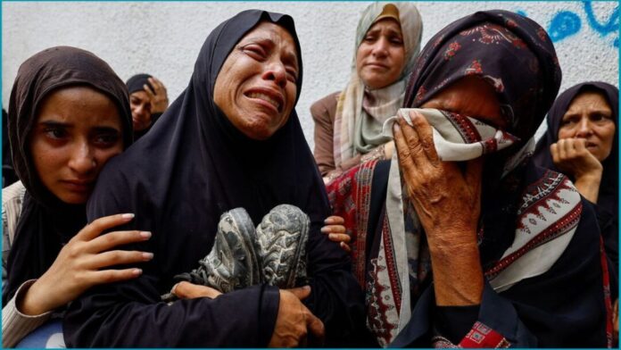 ইসরায়েলি হামলায় একদিনে আরও ৭৭ ফিলিস্তিনি নিহত