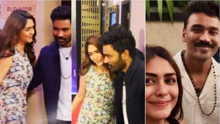 ঐশ্বরিয়ার সঙ্গে বিচ্ছেদের পর ম্রুণালের প্রেমে মজেছেন ধানুষ