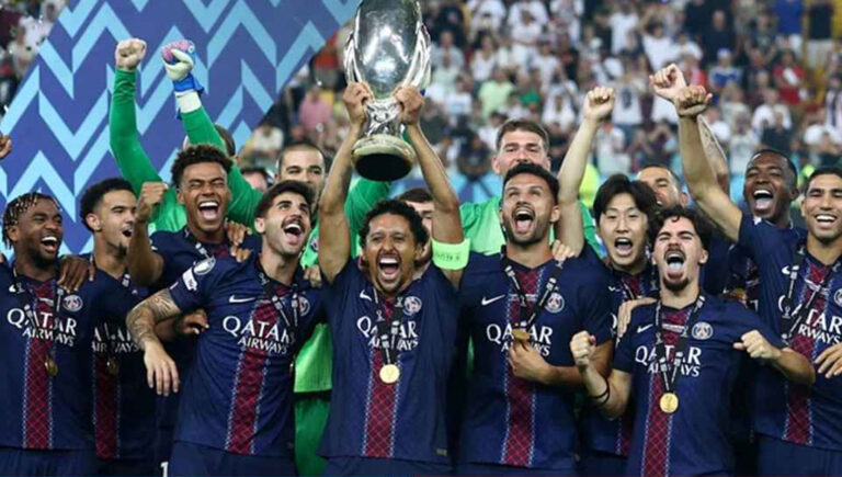 টটেনহ্যামকে হারিয়ে পিএসজির শিরোপা জয়