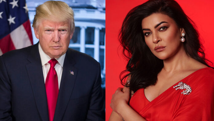 ডোনাল্ড ট্রাম্পের সঙ্গে কাজের অভিজ্ঞতা নিয়ে মুখ খুললেন সুস্মিতা সেন ডোনাল্ড ট্রাম্পের সঙ্গে কাজের অভিজ্ঞতা নিয়ে মুখ খুললেন সুস্মিতা সেন