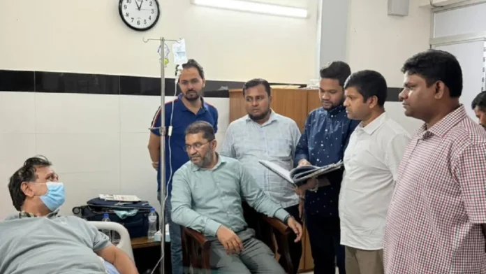 বিএনপি নেতা আব্দুস সালামের চিকিৎসার খোঁজ নিলেন ডা. কাঁকন বিএনপি নেতা আব্দুস সালামের চিকিৎসার খোঁজ নিলেন ডা. কাঁকন