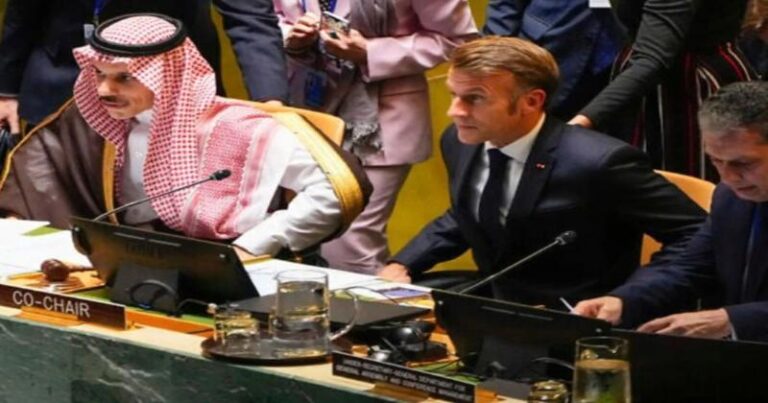 ইসরায়েলের জন্য ‘রেড লাইন’ ঘোষণা সৌদি-ফ্রান্সের