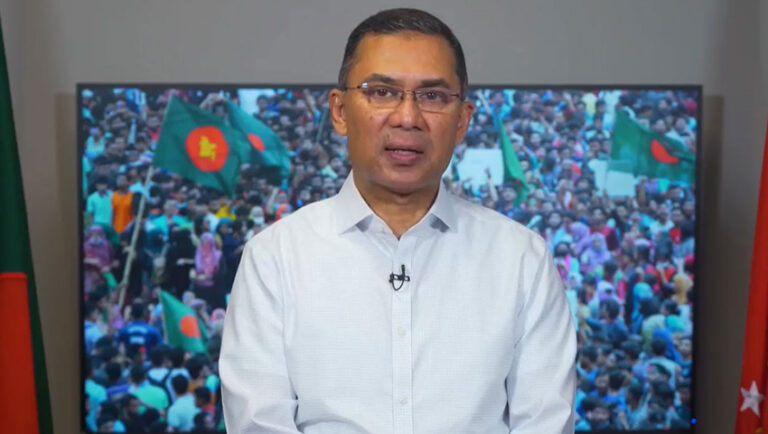 গণতন্ত্র পুনঃপ্রতিষ্ঠায় সবাইকে একযোগে কাজ করার আহ্বান তারেক রহমানের