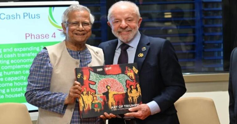 ইউনূসের আমন্ত্রণে লুলা বলেন, 'আমি বাংলাদেশে যাব'