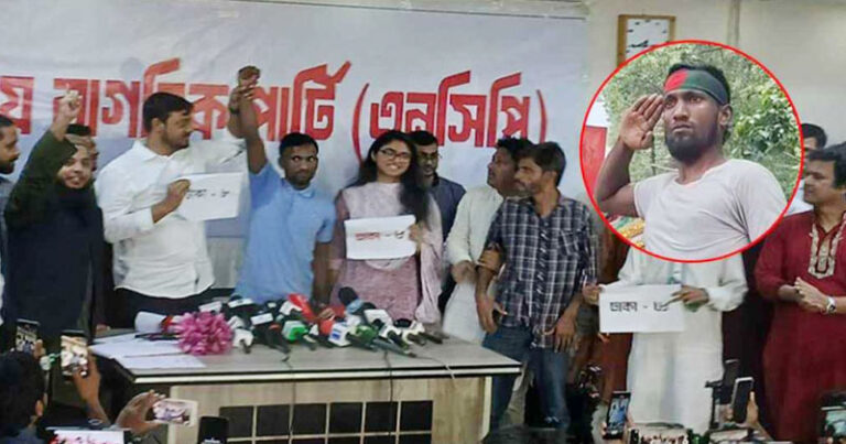 ঢাকার যে আসন থেকে লড়বেন সেই রিকশাচালক সুজন