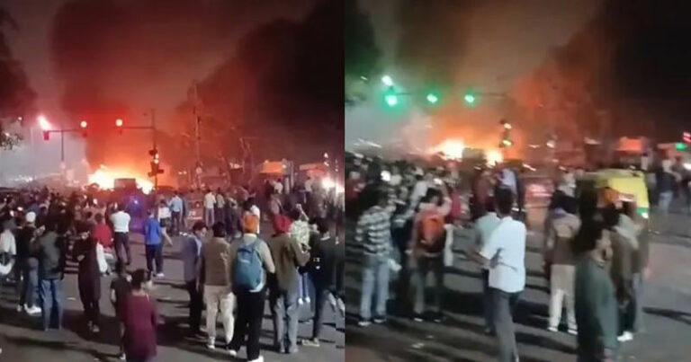 দিল্লিতে ভয়াবহ বিস্ফোরণে নিহত অন্তত ৮