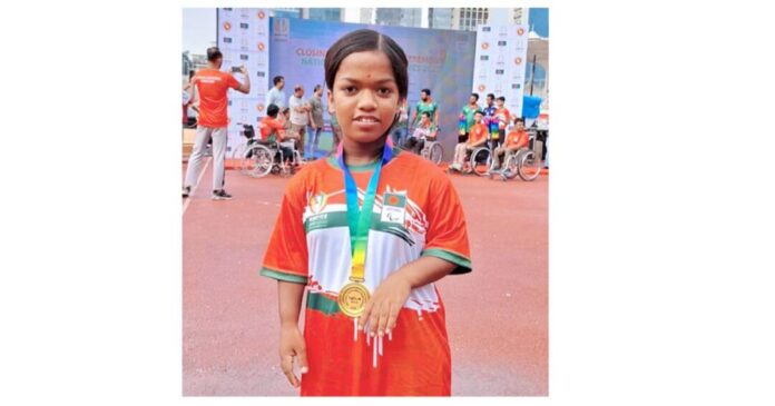 প্রতিবন্ধকতাকে জয় করে আন্তর্জাতিক অঙ্গনে চৈতী