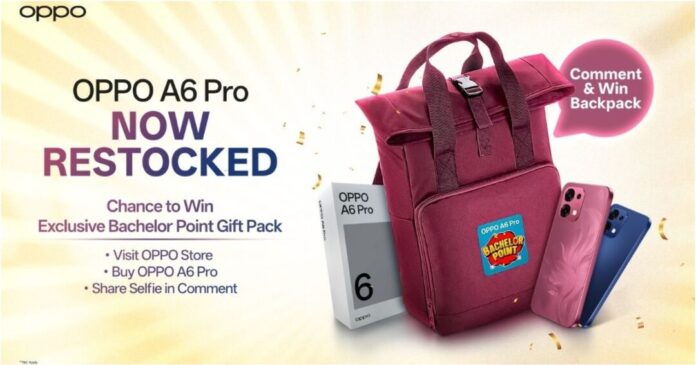 বিশেষ সুবিধা নিয়ে আবার স্টকে এলো অপো এ৬ প্রো!