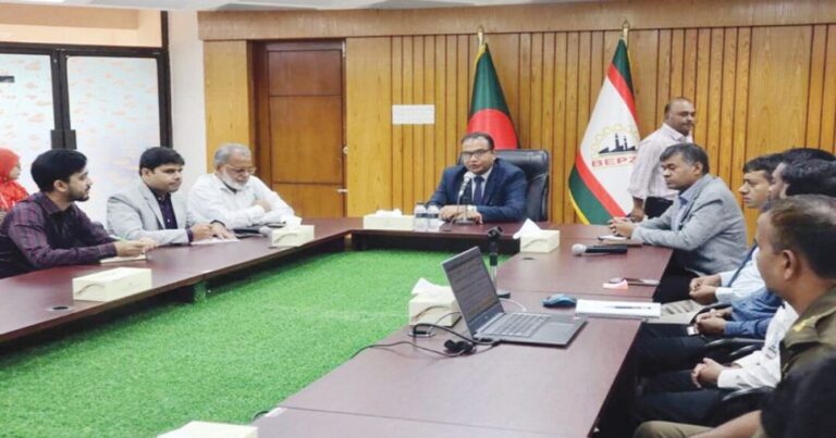 মোংলা ইপিজেডে দুর্যোগ প্রস্তুতি ও মাল্টি-হ্যাজার্ড ম্যানেজমেন্ট প্রশিক্ষণ শুরু