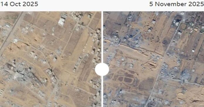 যুদ্ধবিরতির পর গাজায় দেড় হাজারের বেশি ভবন ধ্বংস করেছে ইসরায়েল যুদ্ধবিরতির পর গাজায় দেড় হাজারের বেশি ভবন ধ্বংস করেছে ইসরায়েল