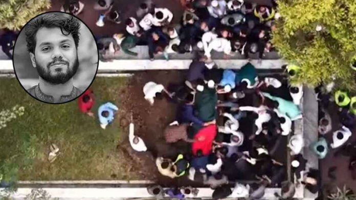 জাতীয় কবির পাশে সমাহিত হলেন ওসমান হাদি